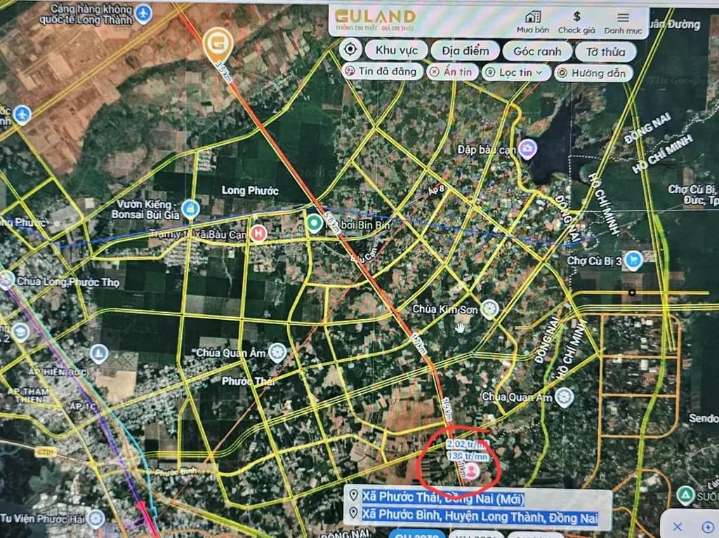 Main-Đất chính chủ- 1930 m2, có 300 m2 thổ cư. hai mặt tiền, giá 3.9 tỷ-2