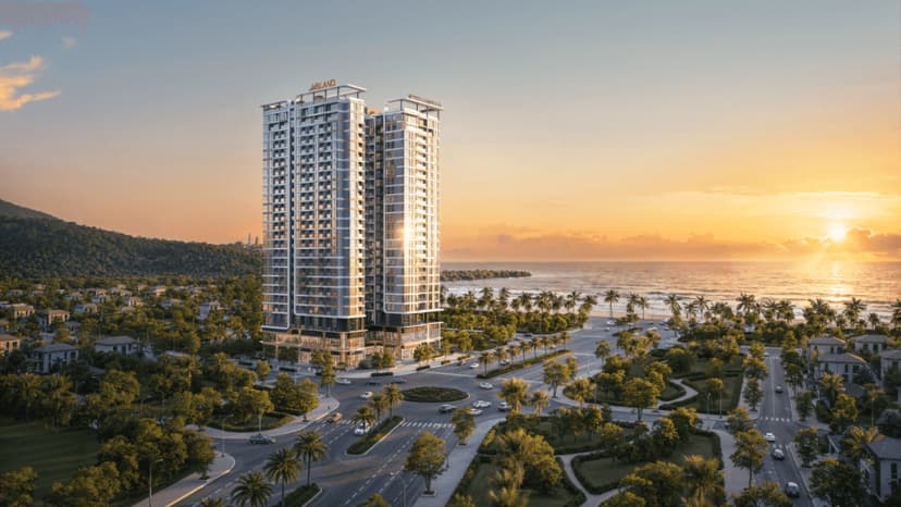 Căn hộ studio ven biển chỉ 2,18 tỷ với chiết khấu lên đến 16%, hỗ trợ vay lên đến 70%
