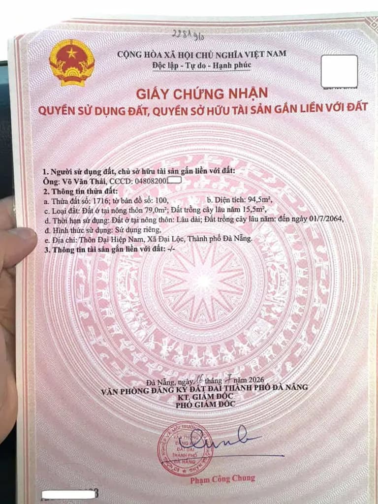 Main-599 triệu - đất trung tâm phường ĐẠi Lộc - Đà Nẵng-1