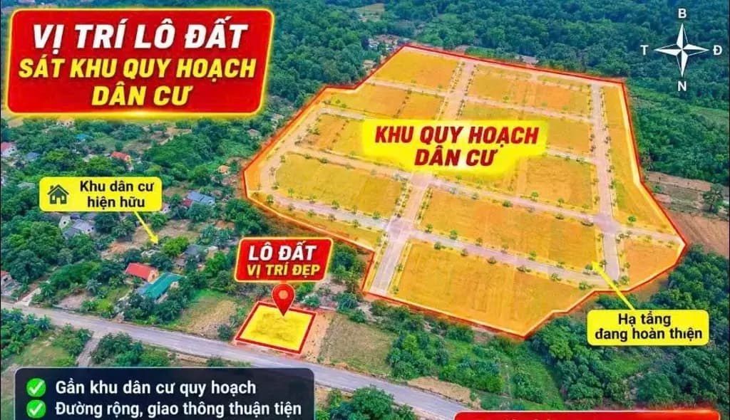 Main-Bán Đất 100m2 có sẵn 100 m2 thổ cư giá 1.6 tỷ tại Xã Bình Phú Huyện Thạch Thất Hà Nội-1