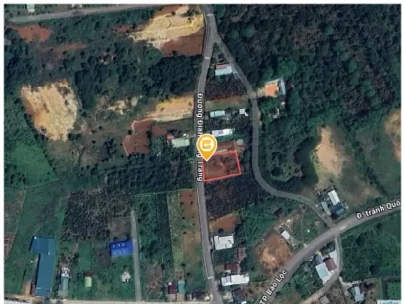 Cho thuê đất 1098m² Phường 3 Bảo Lộc