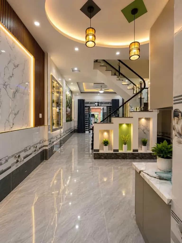 Main-Bán nhà KDC Đại Hải, Bà Điểm. Mặt tiền đường chính, 5x18m 3 tầng, 5PN, giá 6,3 Tỷ-3