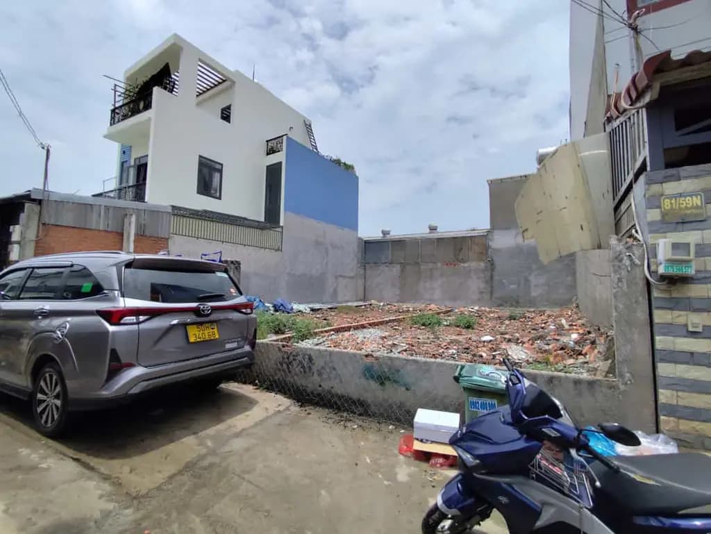 Main-Bán lô đất Bà Diểm, 6m ngang, hẻm 6m gần chợ đầu mối Hóc Môn, giá bán 4,15 Tỷ-0