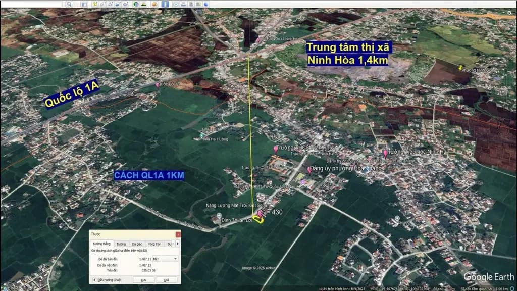 Main-Bán Đất 149.6m2 có sẵn 149.6 m2 thổ cư giá 1.05 tỷ tại Đường Lý Tự Trọng Phường Ninh Hà Thị xã Ninh Hòa Khánh Hòa-0
