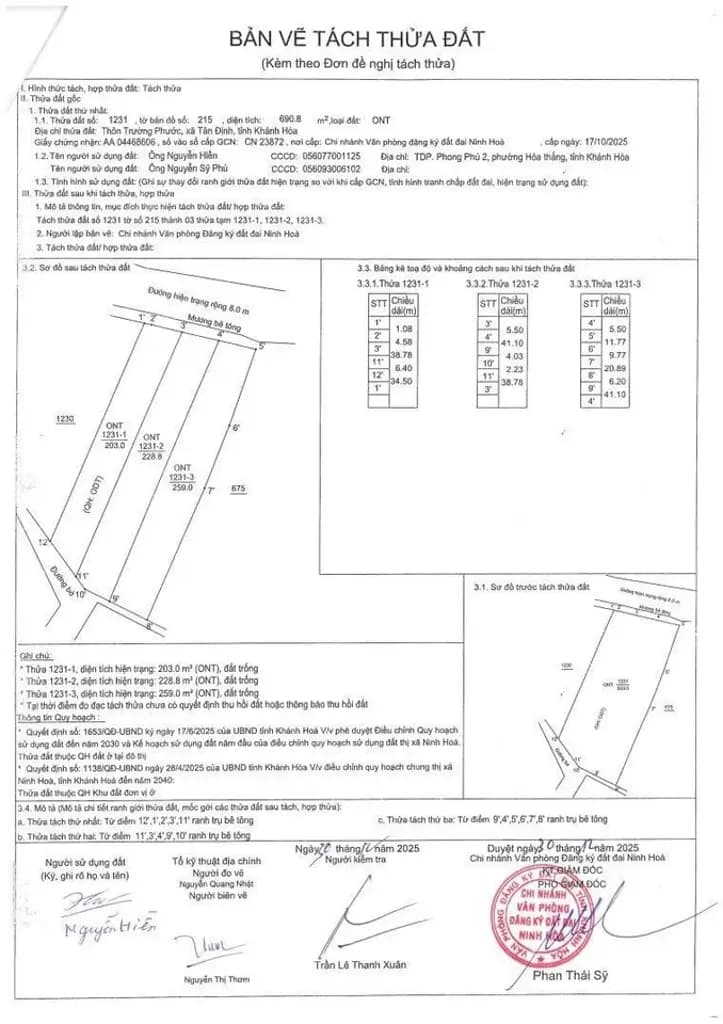 Main-Bán Đất 230m2 có sẵn 230 m2 thổ cư giá 1.03 tỷ tại Đường Quốc Lộ 1 Xã Ninh Quang Thị xã Ninh Hòa Khánh Hòa-3