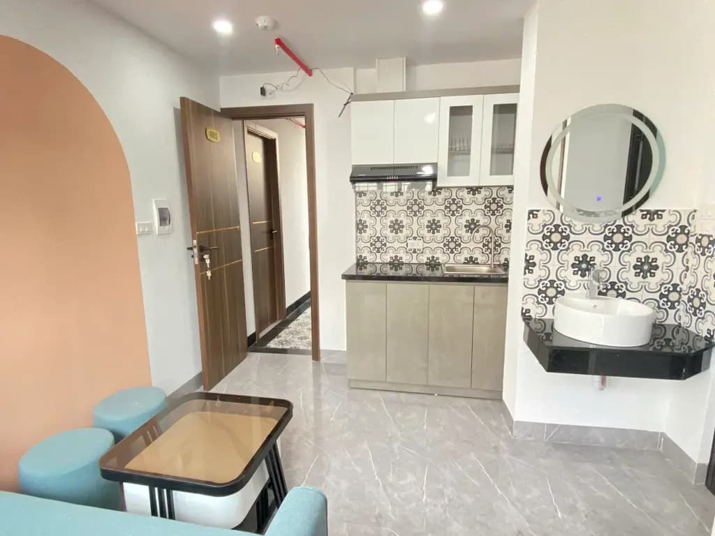 Main-Cho thuê căn 1Pn 1Pk Full đủ đồ cực đẹp tại ngõ 296 Minh Khai, Hai Bà Trưng-2