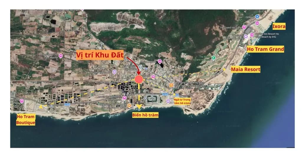 Main-Đất thổ cư 3ty9 Hồ Tràm, cách Biển Hồ Tràm chỉ 500m, sổ sẵn, sát Ngã 4 lớn Trung tâm để đầu tư Dịch Vụ-Tài Chính-0