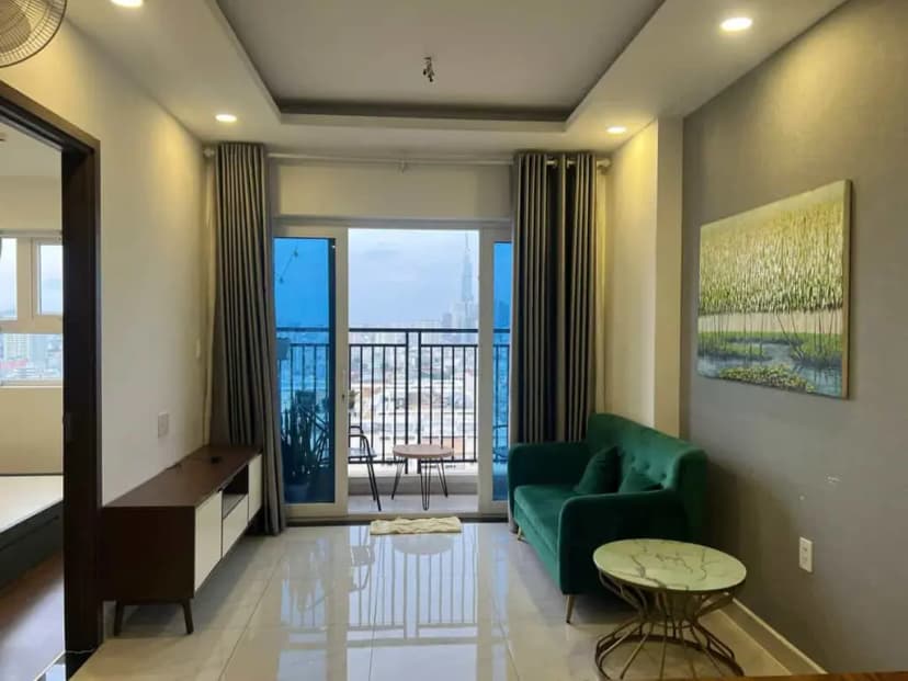 HOT! Cho thuê căn hộ Richmond Nguyễn Xí, 2Pn2Wc Full Nội Thất 16Tr Ở Ngay