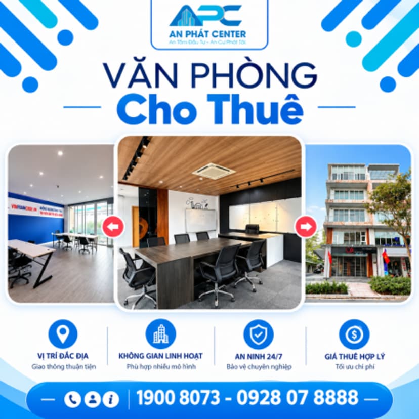 [An Phát Center] Cho thuê Văn Phòng tại Khu Vực Sala