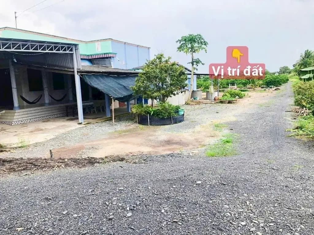 Main-FO- Bán Đất vườn 500m2 - 24x22m giá 390tr đường ô tô đep, rẽ Bến Lức, Long An-3