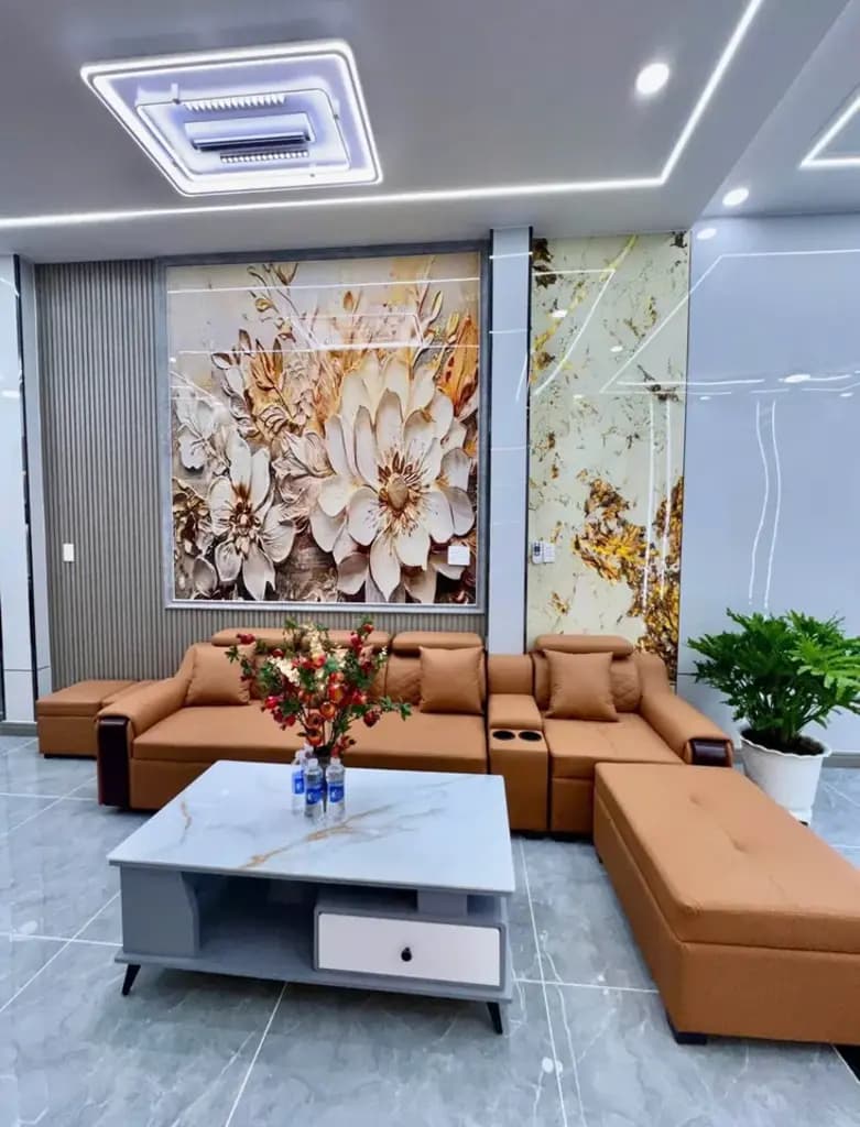 Main-Chỉ 1 tỷ 450 Bao giấy tờ, không phát sinh thêm - Có ngay nhà trệt lầu trung tâm phường Tân Triều-2