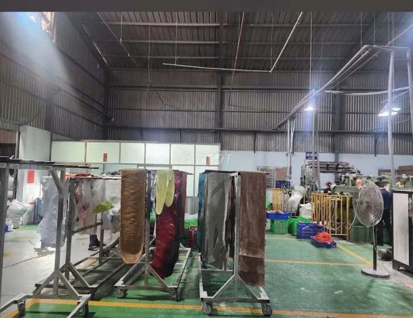 Xưởng Thuận An 4200m² PCCC Tự Động nghiệm thu điện 1000kva sx đa nghề