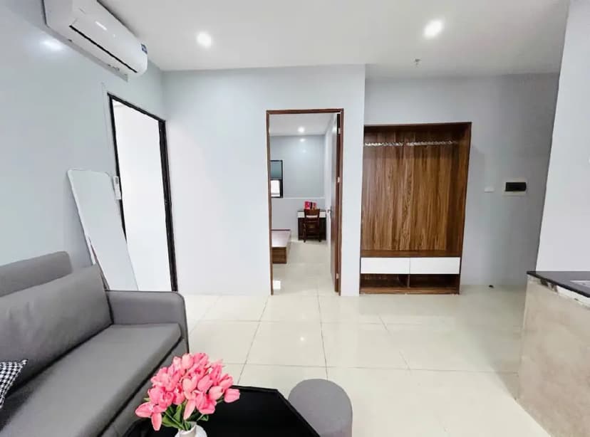 Cho thuê căn 1Pn 1Pk 6tr5 Full đủ đồ cực đẹp tại ngõ 165 Quan Nhân, Thanh Xuân