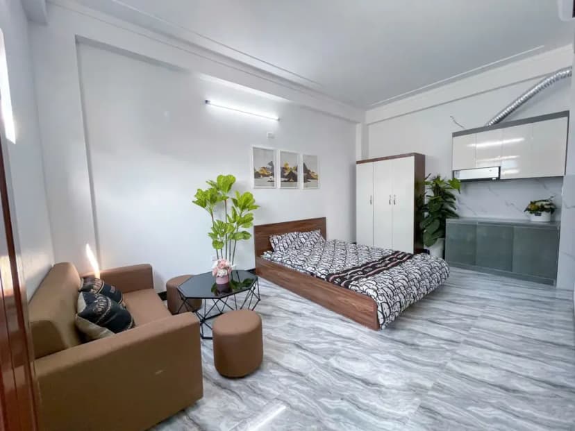 Cho Thuê Ccmn giá rẻ 4tr3 đẹp thoáng cửa sổ tại 195 Quang Trung, Hà Đông