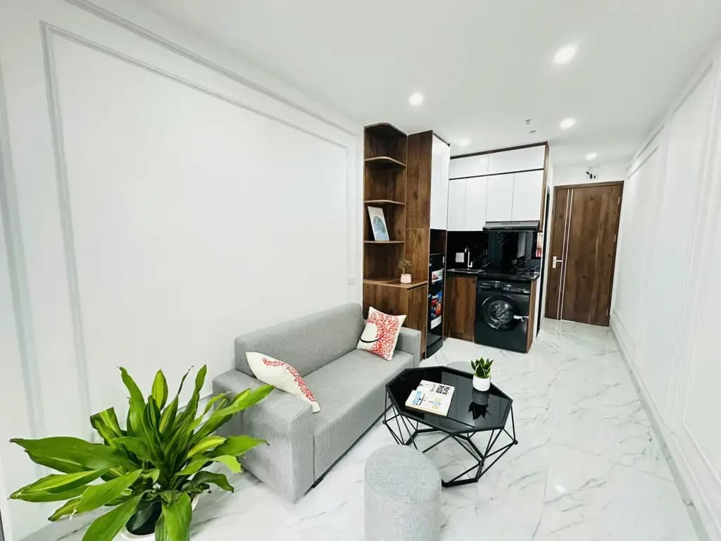 Main-Cho thuê căn 1Pn 1Pk Full đủ đồ đẹp tại ngõ 97 Khương Trung, Ngã Tư Sở-2