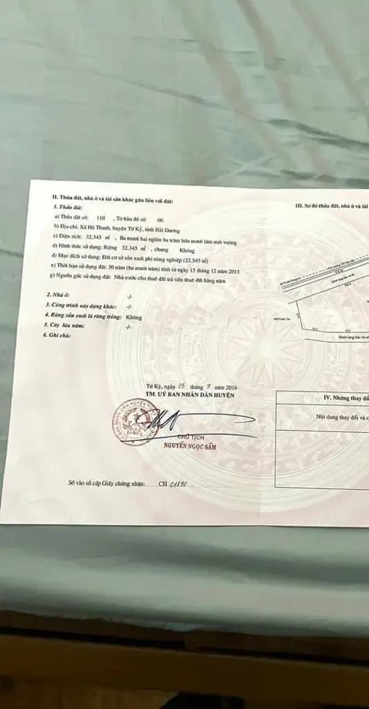Main-Bán Đất 32345m2 có sẵn 32345 m2 thổ cư giá 97 tỷ tại Đường Quốc lộ 391 Xã Hà Thanh Huyện Tứ Kỳ Hải Dương-2