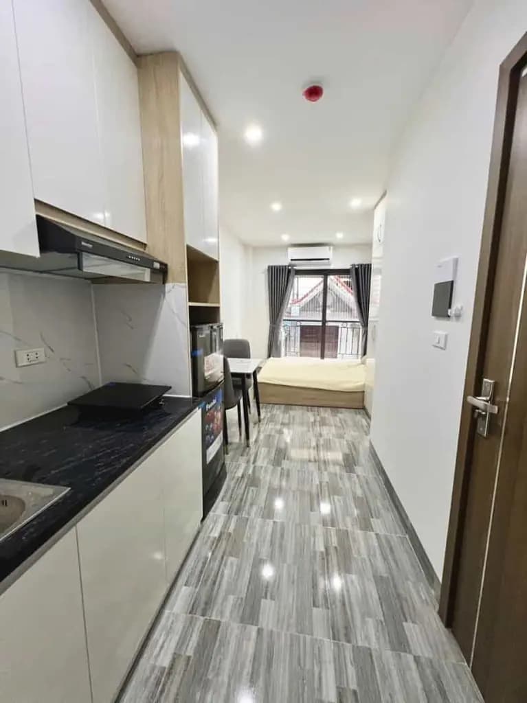 Bán tòa nhà căn hộ dịch vụ cho thuê mặt Ngõ Trại Cá 100m2*8 tầng, MT 8.5m, giá 24.8 tỷ
