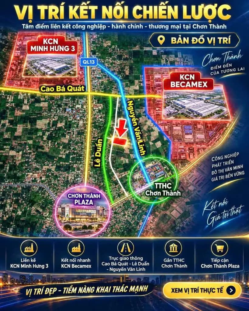 Main-•	Bán gấp lô đất sát KCN Becamex Bình Phước, kế bên TTHC Chơn Thành-3