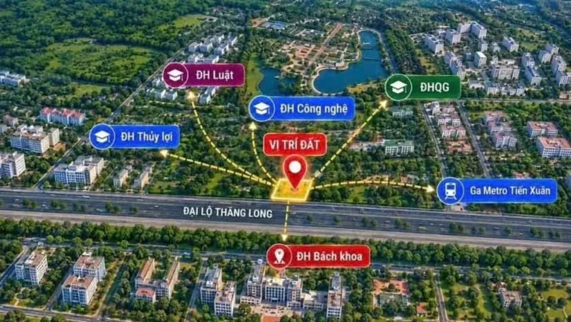 Bán Đất 65m2 có sẵn 65 m2 thổ cư giá 2 tỷ tại Xã Phú Cát Huyện Quốc Oai Hà Nội