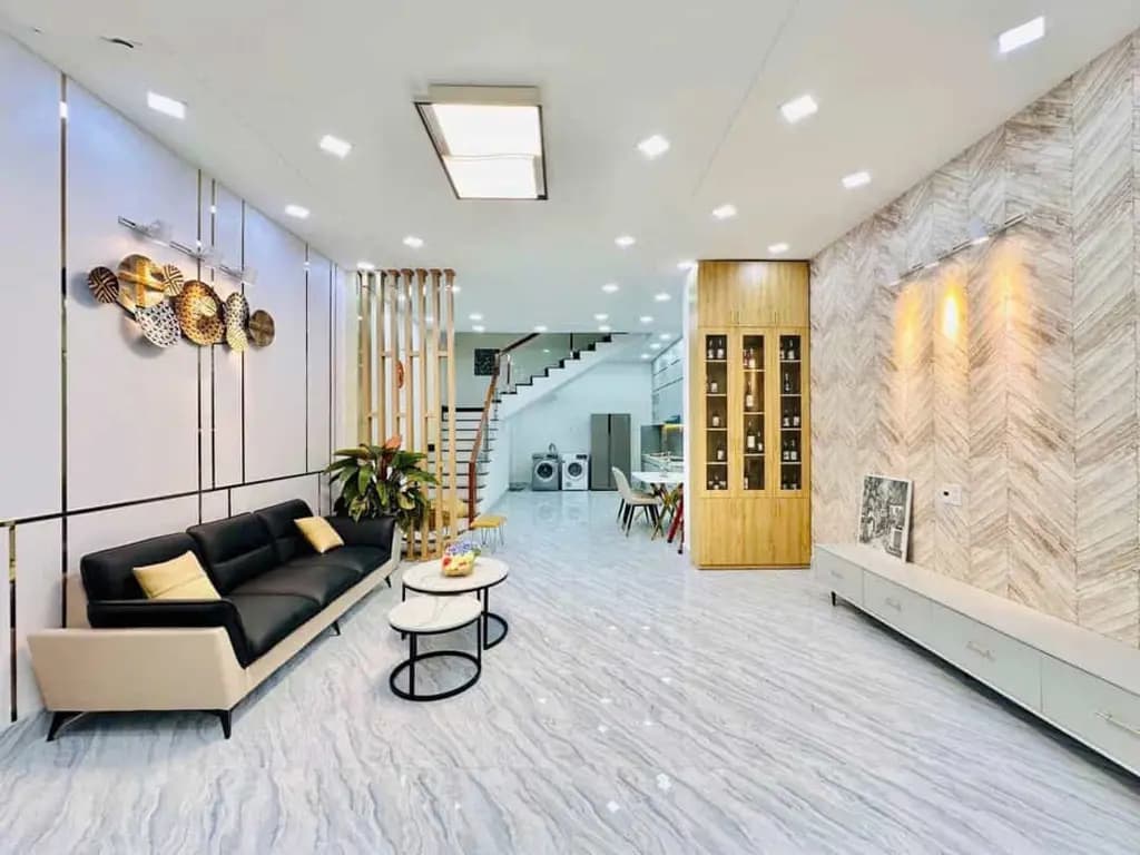 Main-Giảm còn 1tỷ850. Bán nhà 75m2 xây 3 tầng, tại Tân Uyên- BD. Sổ hồng riêng-2