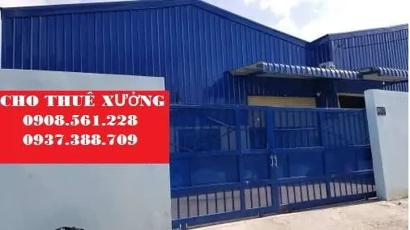Nhà xưởng cho thuê phường vĩnh phú thuận an bình dương dt: 450m giá 25 triêu/tháng lh: 0908561228