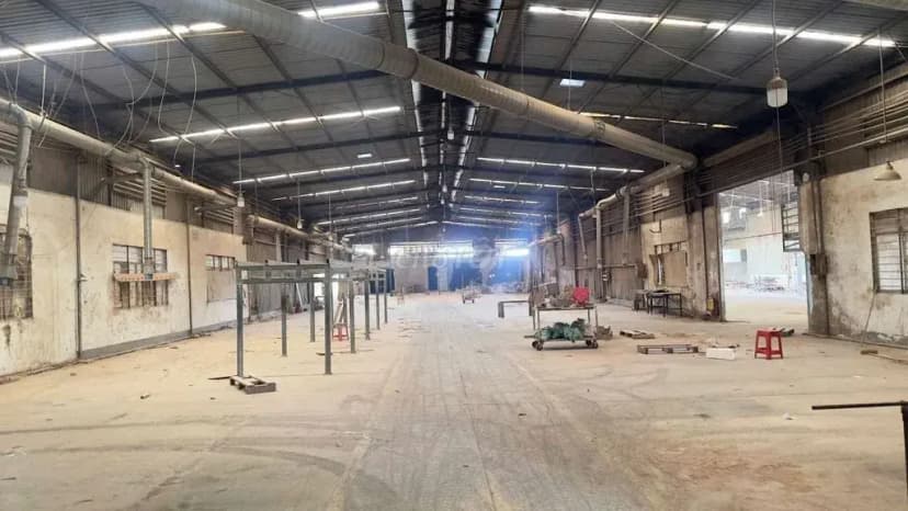 Xưởng giá rẽ Thuận An 6500m²/200tr đường cont điện hạ bình sx đa nghề