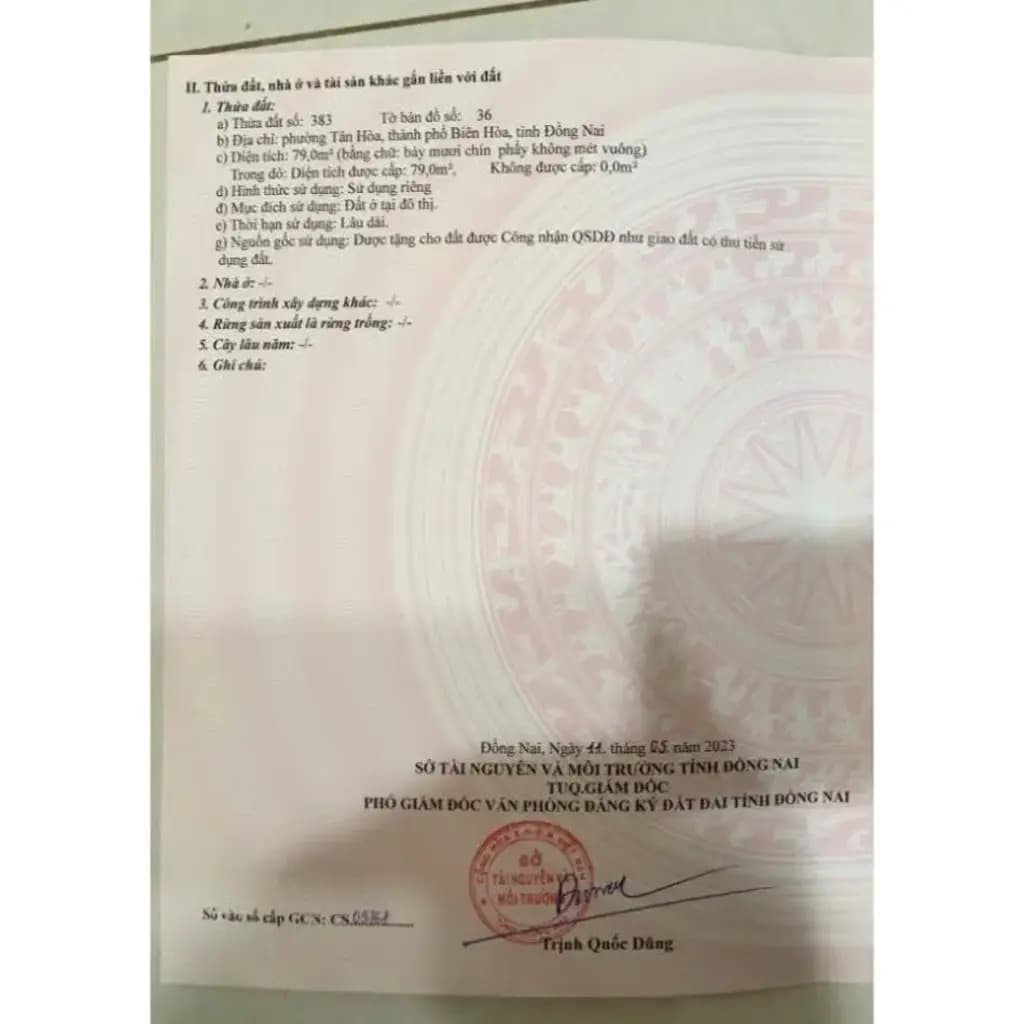 Main-Bán Nhà riêng giá tại Đường Lê Ngô Cát Phường Tân Hòa Thành phố Biên Hòa Đồng Nai cũ-7
