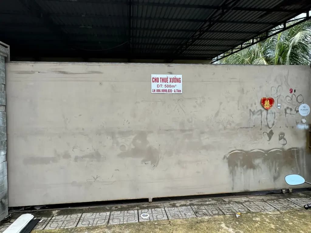 Main-Cho thuê Kho, nhà xưởng 550m2 giá 12 triệu tại Đường Sân Cu Xã Long Thành Bắc Huyện Hòa Thành Tây Ninh-5