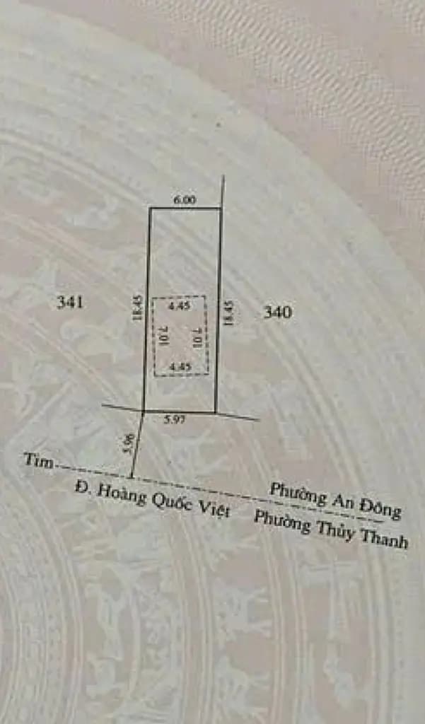 Bán đất MT Đường Hoàng Quốc Việt ( cũ) - Phường An Cựu (mới) - Thành Phố Huế