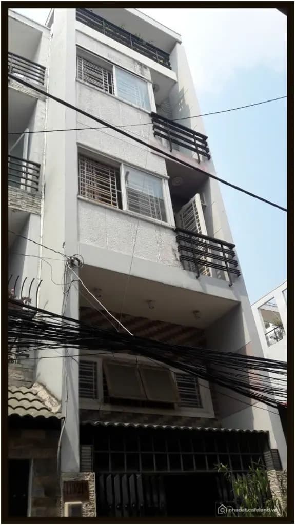 Cho thuê rẻ nhà phố 1 trệt 4 lầu Trần Quang Diệu Quận 3 TP.HCM
