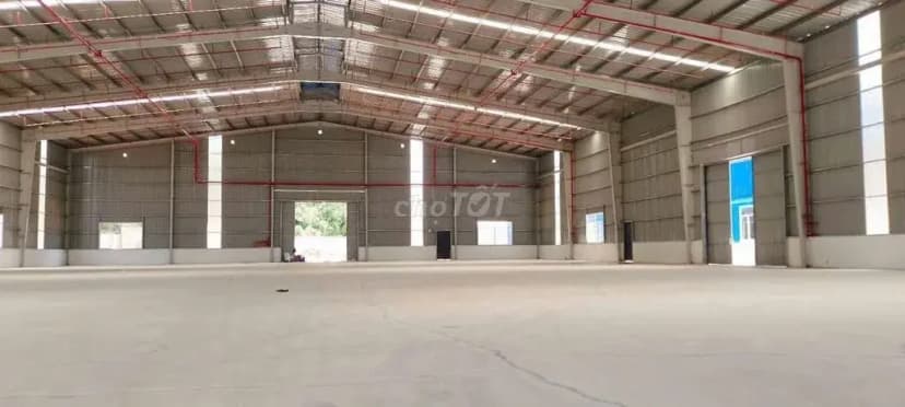 Xưởng Cho Thuê 4600m2 Bến Cát , PCCC tự động ,Giấy tờ đầy đủ , S.X24H