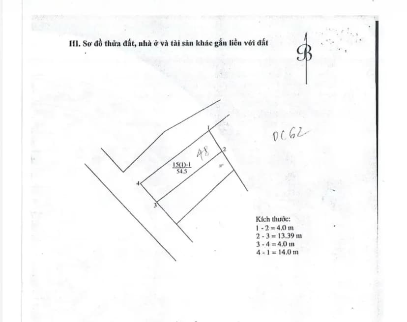 Bán Nhà riêng 55m2 có sẵn 55 m2 thổ cư giá 6.5 tỷ tại Xã Dương Xá Huyện Gia Lâm Hà Nội
