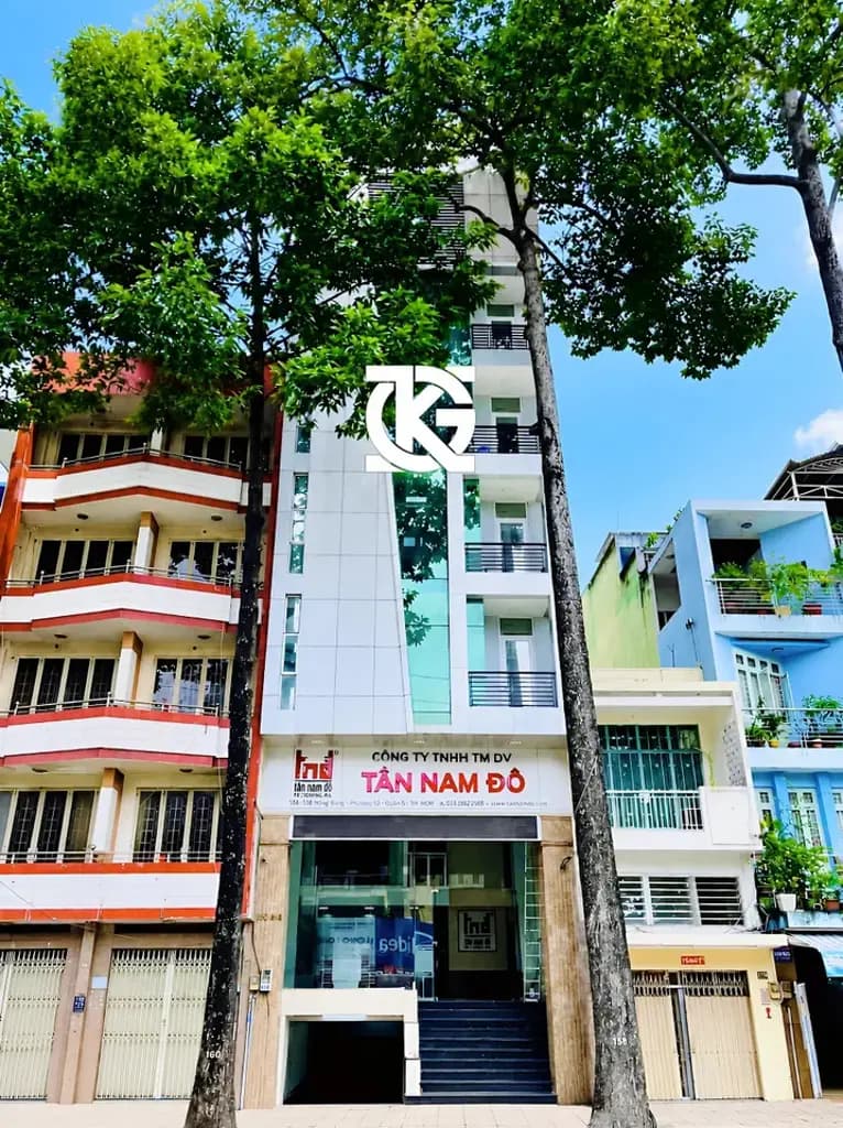 ❇️❇️ Cho Thuê Nhà Mặt Tiền: 166-168 Hồng Bàng - Quận 5 - 7.2x17m, hầm, 8 tầng