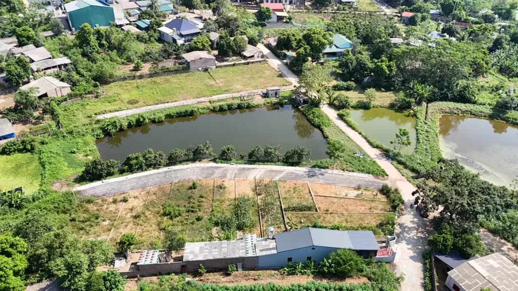 Main-Bán đất tại Phùng Hưng, Cẩm Lĩnh, Ba Vì, giá tốt 965 triệu, 101m2 full thổ cư-0