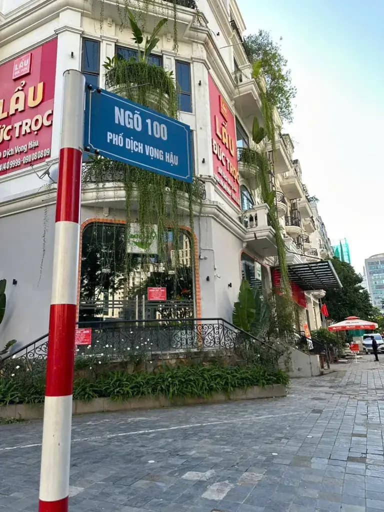 Cho thuê shophouse Tôn Thất Thuyết : 110m2, 6 tầng , 1 hầm giá 80 triệu tại Phường Dịch Vọng Hậu Quận Cầu Giấy Hà Nội