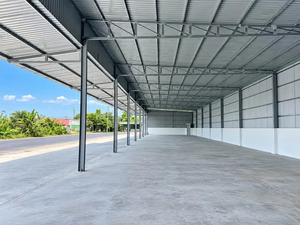 Main-Cho thuê Kho,Xưởng Mặt Tiền 130m QL91B 2.470m2 - Có chia lẻ 1/2-1