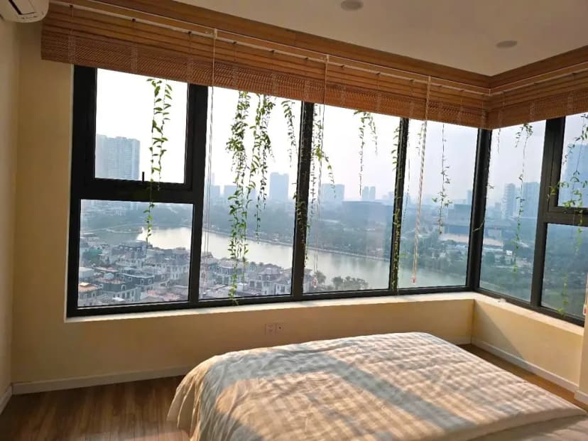 Cho thuê căn hộ 3 ngủ toà TRINITY TOWER 145 Hồ Mễ Trì , Nam Từ Liêm. 18 triệu/tháng. CĂN GÓC. Có SLOT Oto.