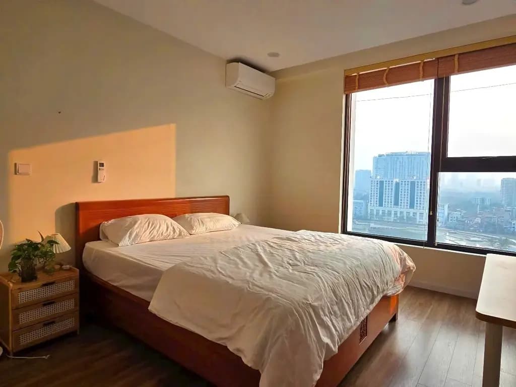 Main-Cho thuê căn hộ 3 ngủ toà TRINITY TOWER 145 Hồ Mễ Trì , Nam Từ Liêm. 18 triệu/tháng. CĂN GÓC. Có SLOT Oto.-4