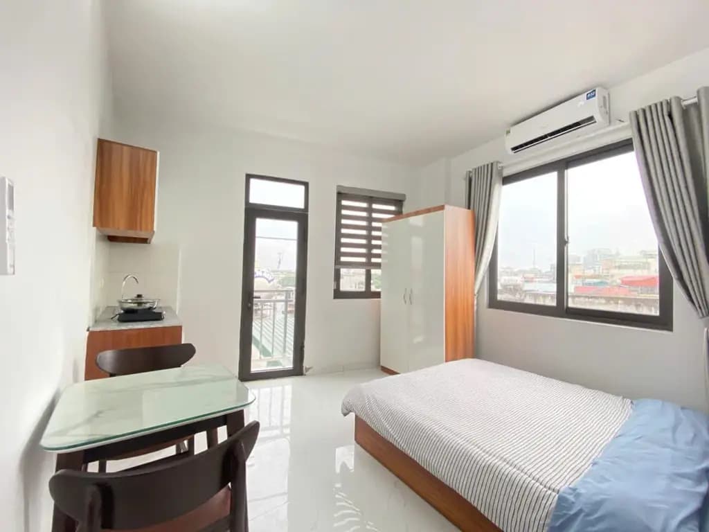 Main-Cho Thuê Ccmn 24m thoáng sáng Full đồ đẹp Ngõ 281 Trần Khát Trân, HBT-1