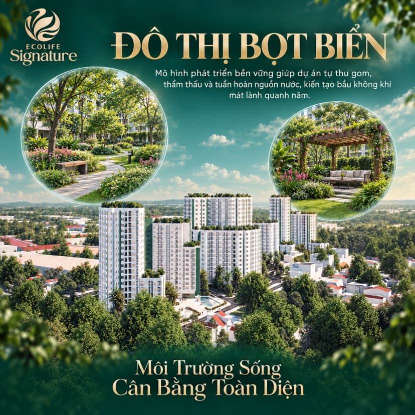ECOLIFE SIGNATURE - Dự án không gian sống xanh giữa lòng đô thị biển