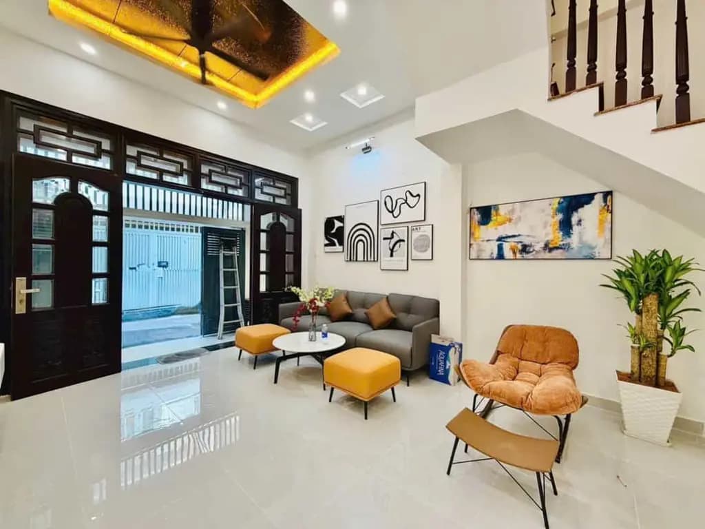 Main-NHÀ MỚI 4 TẦNG – HẺM XE HƠI THÔNG – NGUYỄN VĂN KHỐI, GÒ VẤP-0