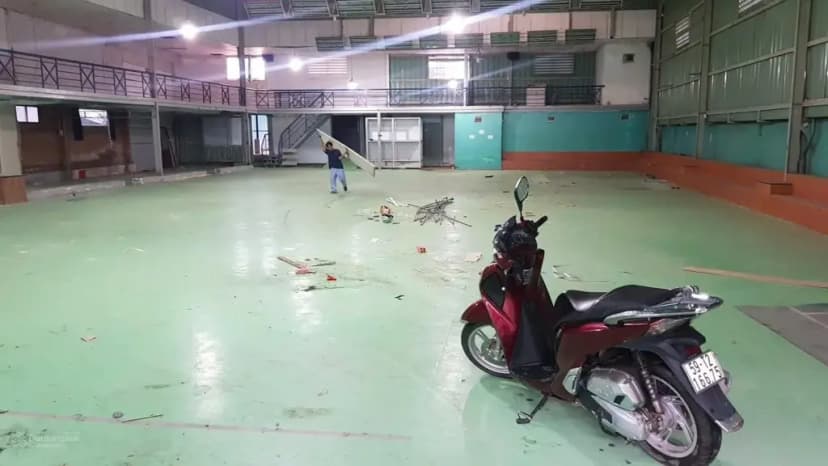 NHÀ XƯỞNG CHO THUÊ ĐƯỜNG LÊ VĂN KHƯƠNG PHƯỜNG THỚI AN QUẬN 12 DT: 800M GIÁ 45 TRIÊU LH: 0908561228