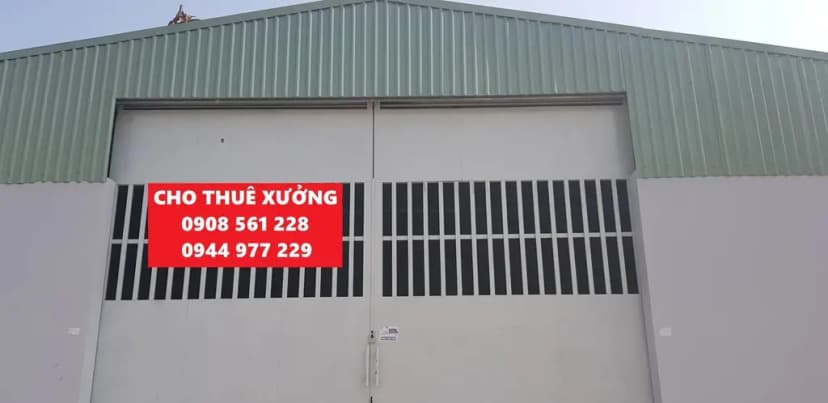 NHÀ XƯỞNG CHO THUÊ ĐƯỜNG TX_52, THẠNH XUÂN QUẬN 12 DT: 600M GIÁ 40 TRIÊU/THÁNG LH: 0908561228