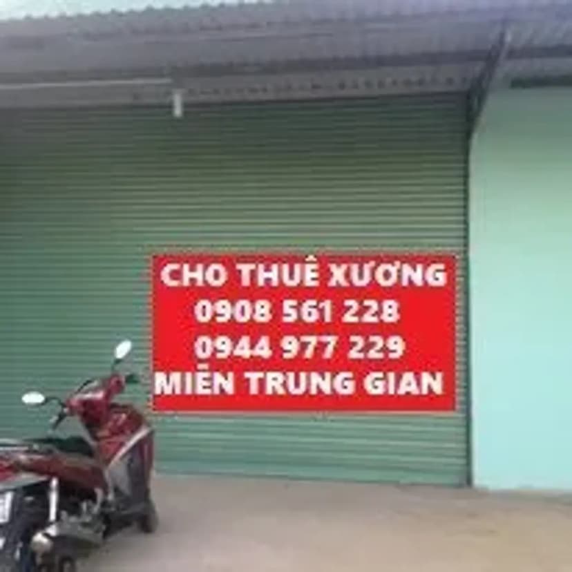 Nhà xưởng cho thuê phường thạnh xuân quận 12 dt: 500m giá 25 triêu/tháng lh: 0908561228