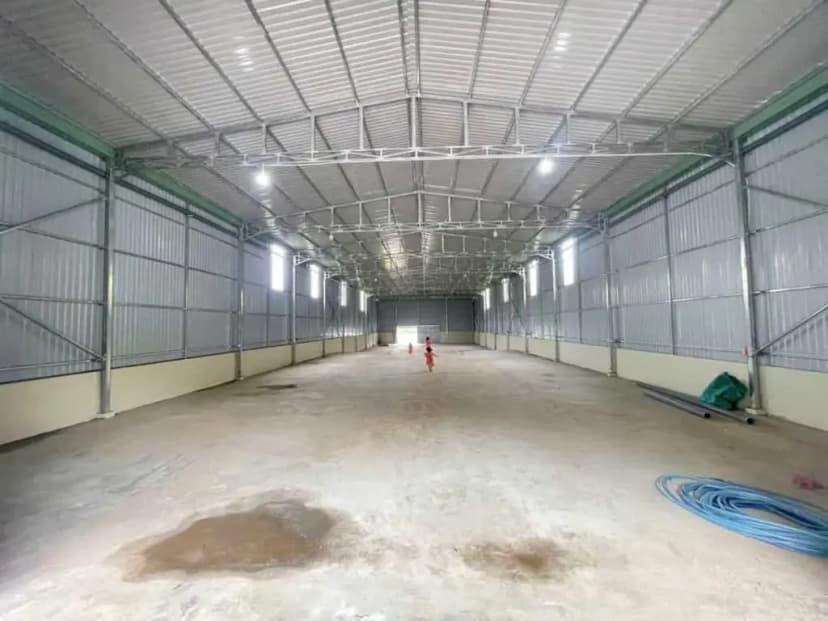 Cho Thuê Xưởng Gần KCN Bàu Bàng Bình Dương 700m² – Đất 1.200m², Xa Dân Cư, Điện 3 Pha, Giá 25 Tr