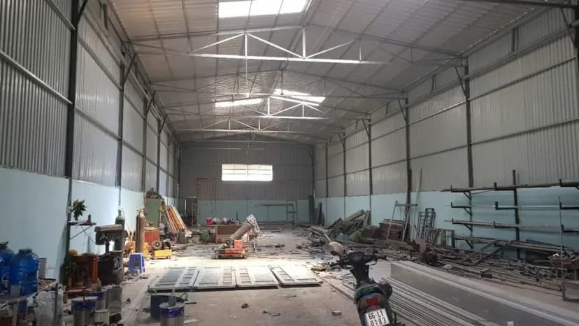 Cho thuê Kho, nhà xưởng 450m² giá 23 triệu/ tháng tại Đường Thạnh Xuân 52 Phường Thới An quận 12 lh; 0908561228