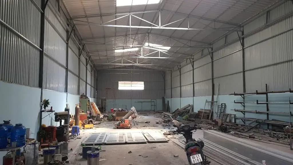 Main-Cho thuê Kho, nhà xưởng 450m² giá 23 triệu/ tháng tại Đường Thạnh Xuân 52 Phường Thới An quận 12 lh; 0908561228-1