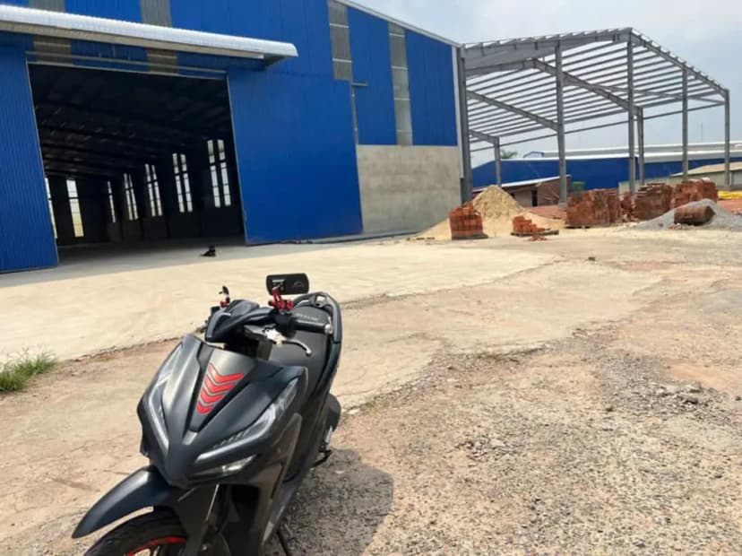 Cho Thuê Nhà Xưởng Bàu Bàng Bình Dương 4.000m² – Cho Thuê Lẻ 2.200m² & 1.800m², PCCC Tự Động