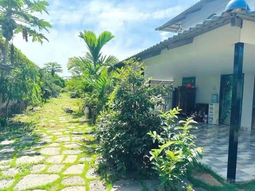 BÁN NHÀ CẤP 4 VƯỜN CÂY ĂN TRÁI 2500M2 SHR THỔ CƯ, NGAY KCN AN LINH GIÁ 650TR