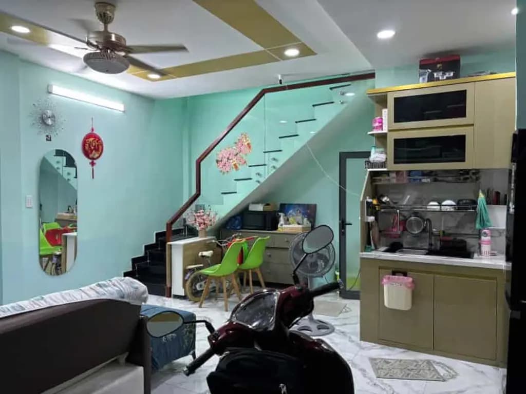 Main-PHÚ THỌ HOÀ TÂN PHÚ - 35M2 - 2 TẦNG 2PN 2WC - CHỈ 4.45 TỶ-2